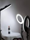 22-Inch Extra-Bright LED Ring Light with Remote Control