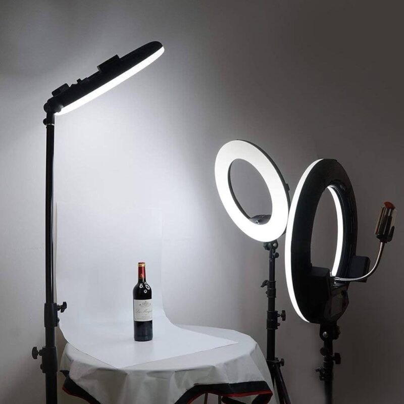 22-Inch Extra-Bright LED Ring Light with Remote Control