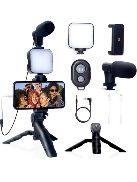 Extra-Bright LED Ring Light with Remote Control