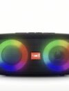 TWS Stereo Bluetooth Speaker - 58mm Driver, RGB
Lights, Type-C Fast-Chg - Black