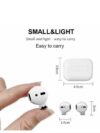 Pro5s Mini Buds Air Headphones Bluetooth
Earphones - White