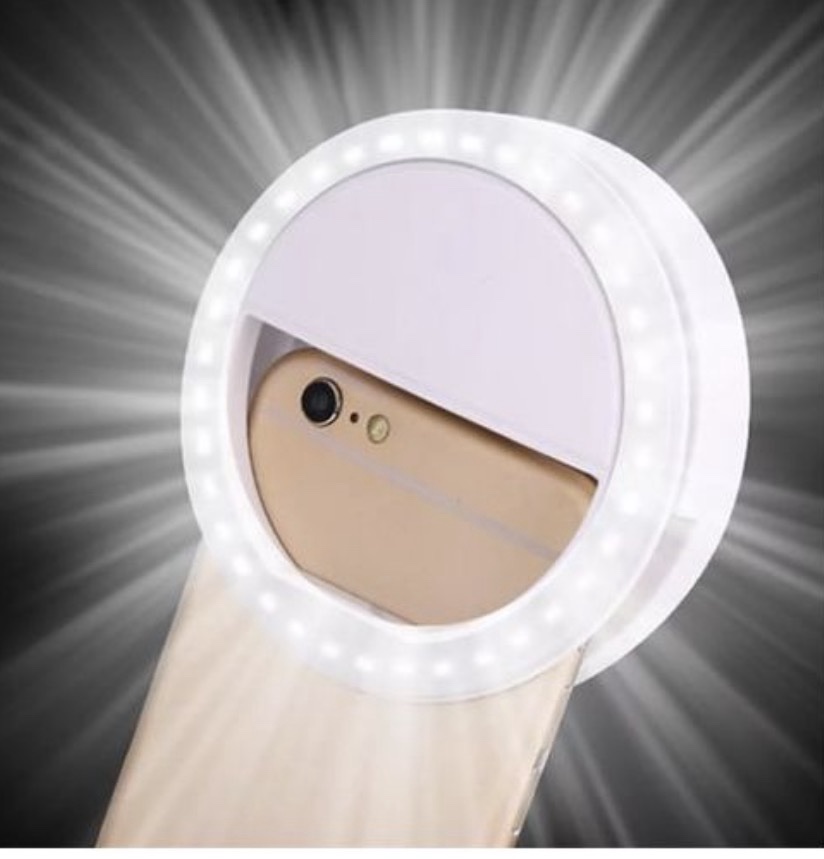Selfie Rechargeable Phone Selfie Ring Light for Makeup/Video Bloggers - Image 4