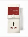 TV Guard Power Stabilizer - Voltage Surge Protector for Television Sets - 13A - White