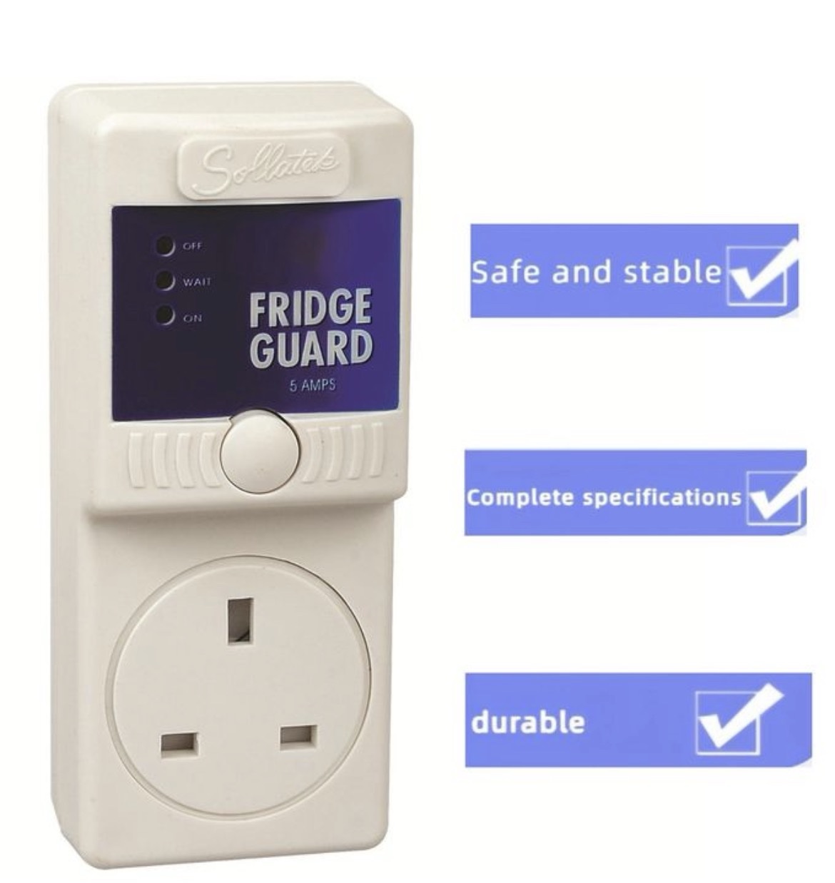 Fridge Guard - 13 AMPS - White
