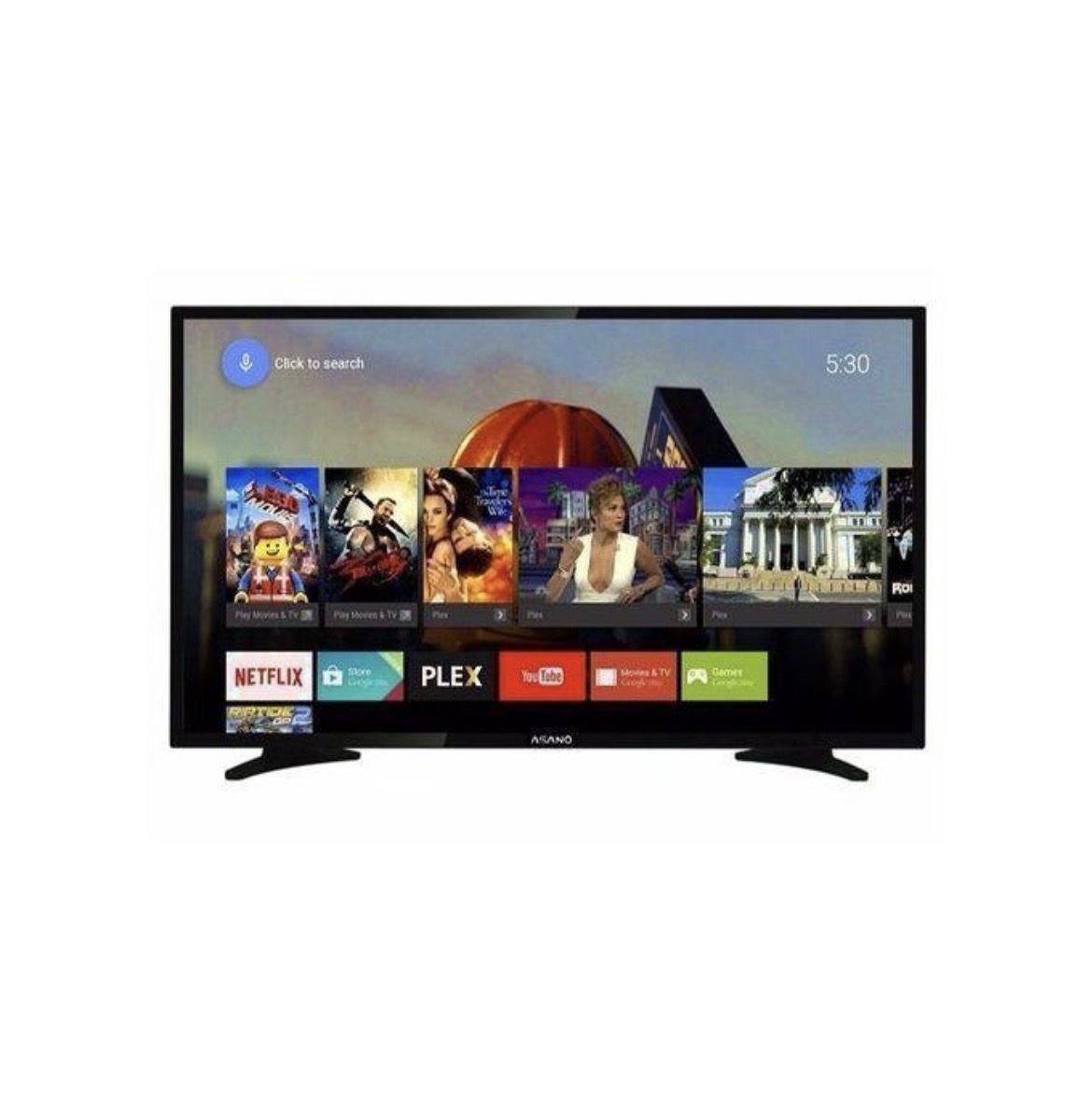 Asano 32" - 32DF2 Smart Android TV - Frameless Screen - USB - HDMI - Black+12 Months Warranty