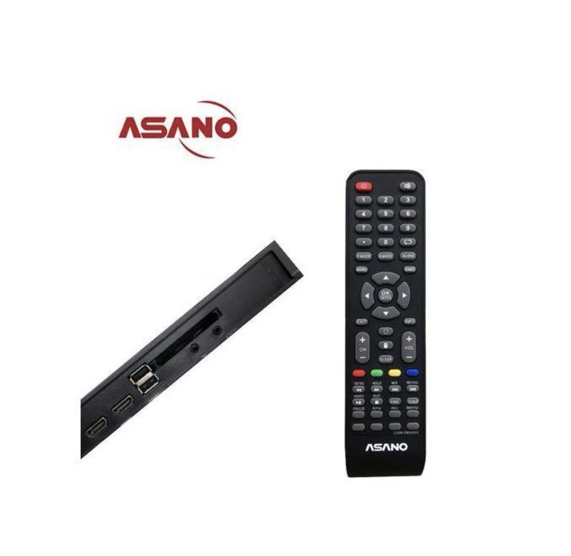 Asano 32" - 32DF2 Smart Android TV - Frameless Screen - USB - HDMI - Black+12 Months Warranty - Image 3