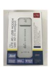3 In 1 LTE 4G USB modem with Wi-Fi Hotspot- WHITE