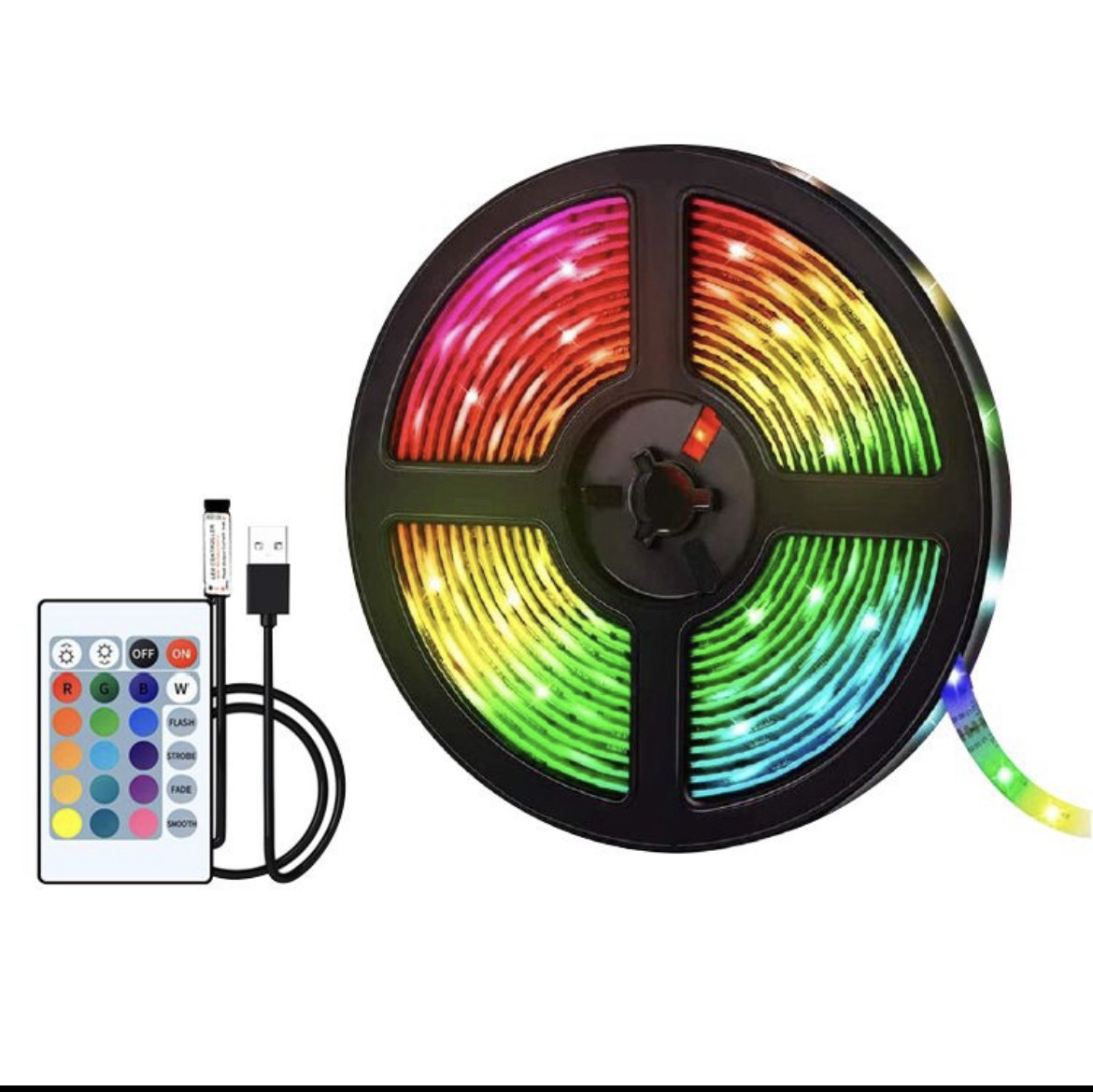 Light up your room with rhythm! 5M RGB - Image 2