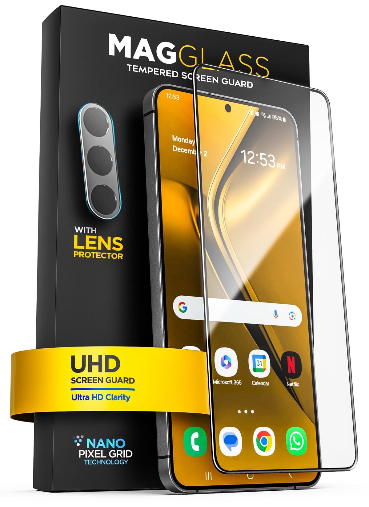 S25 UltraShield Pro+ Screen Guard