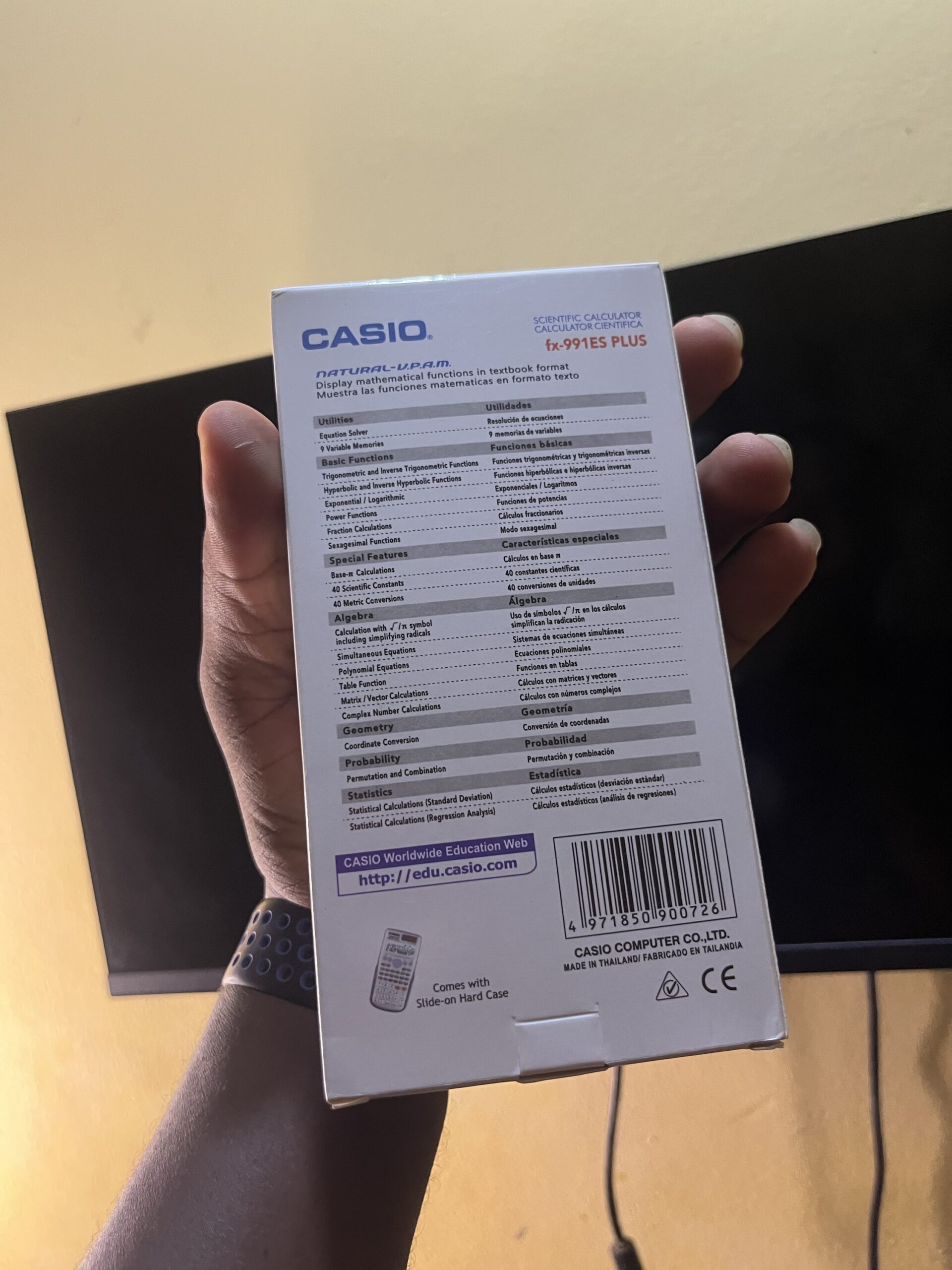 CASIO fx-991ES PLUS Scientific Calculator. - Image 3