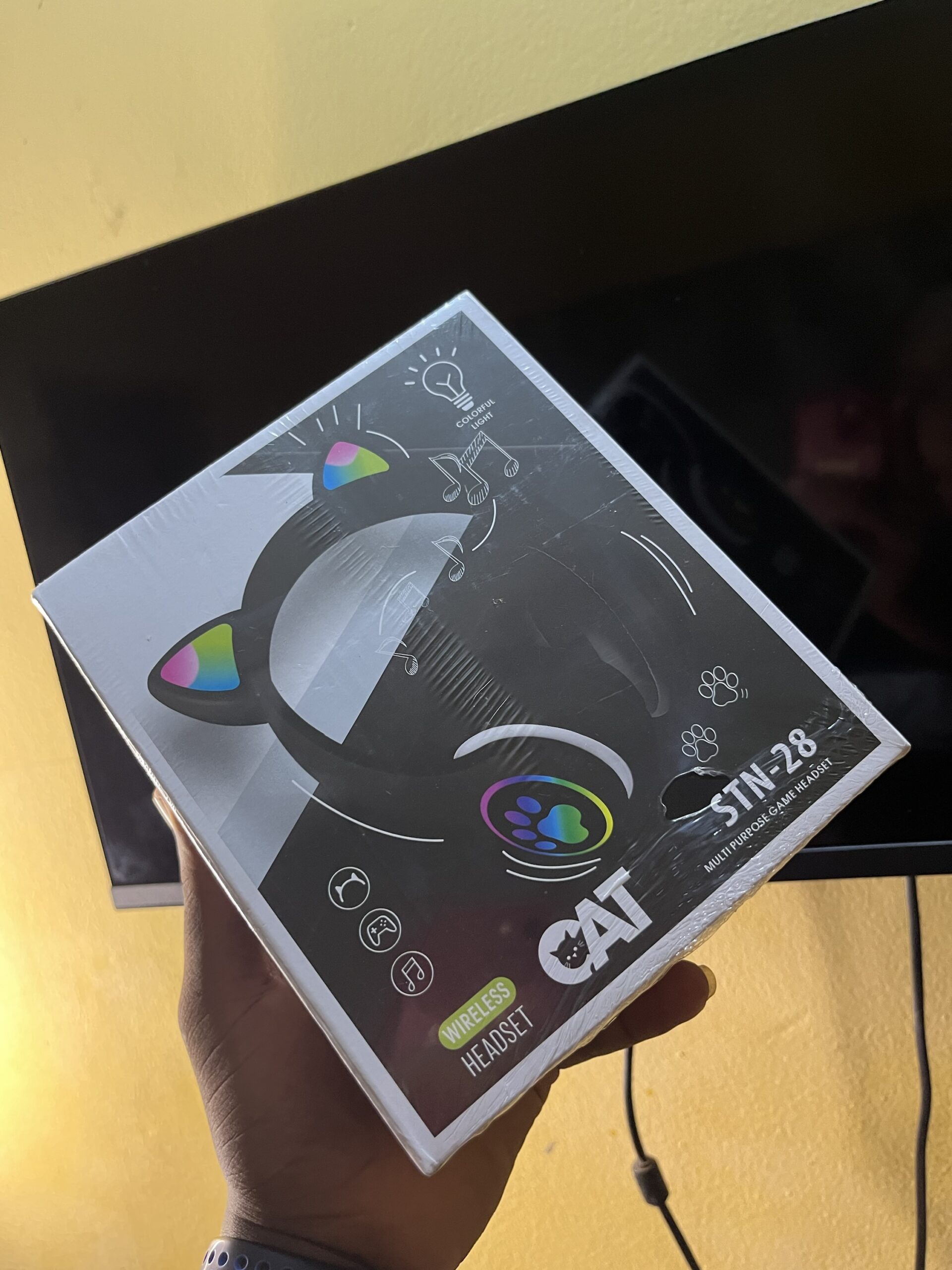 CAT HEADSET BLACK - Image 3