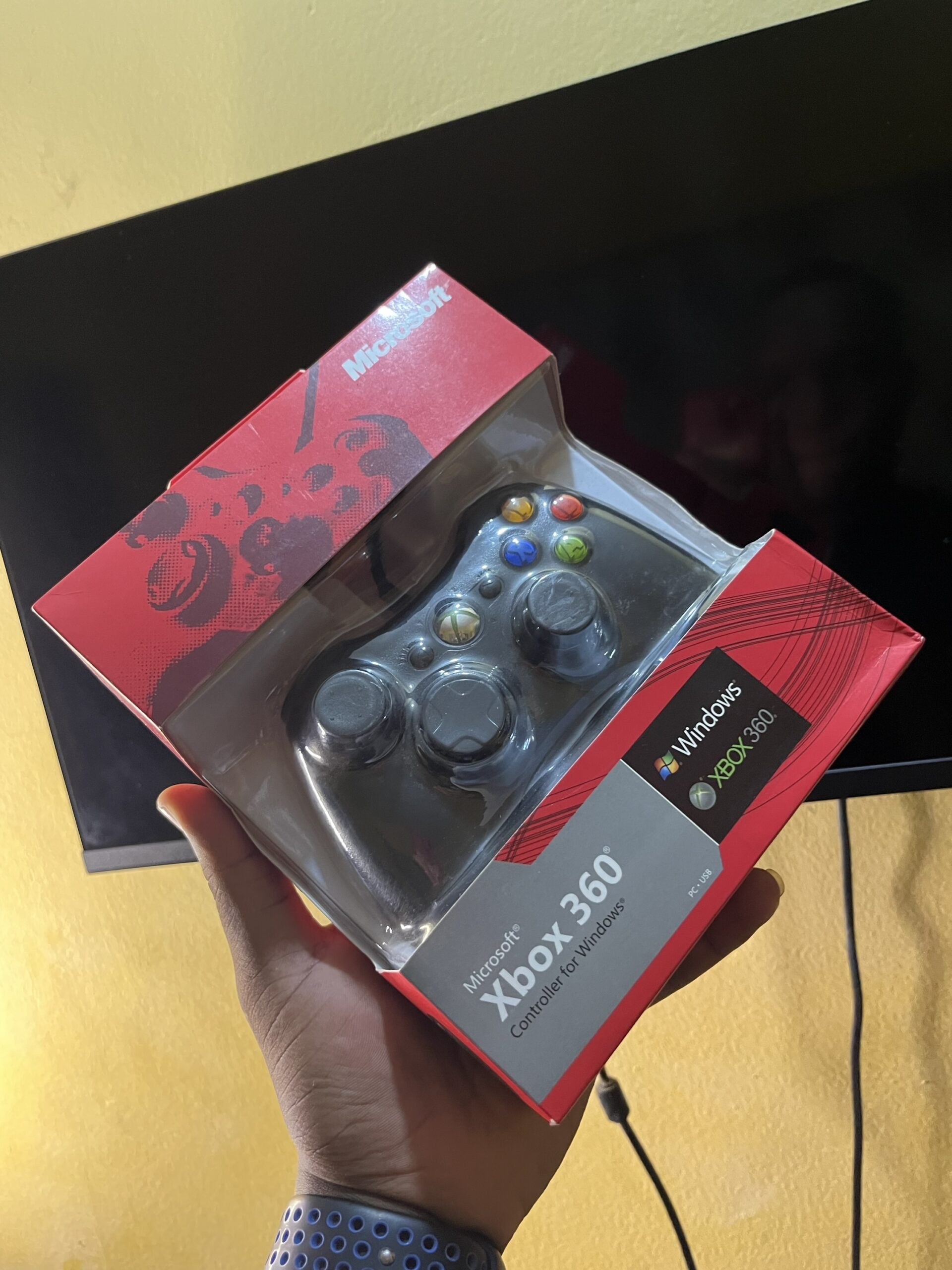 XBOX 360 controller with cord