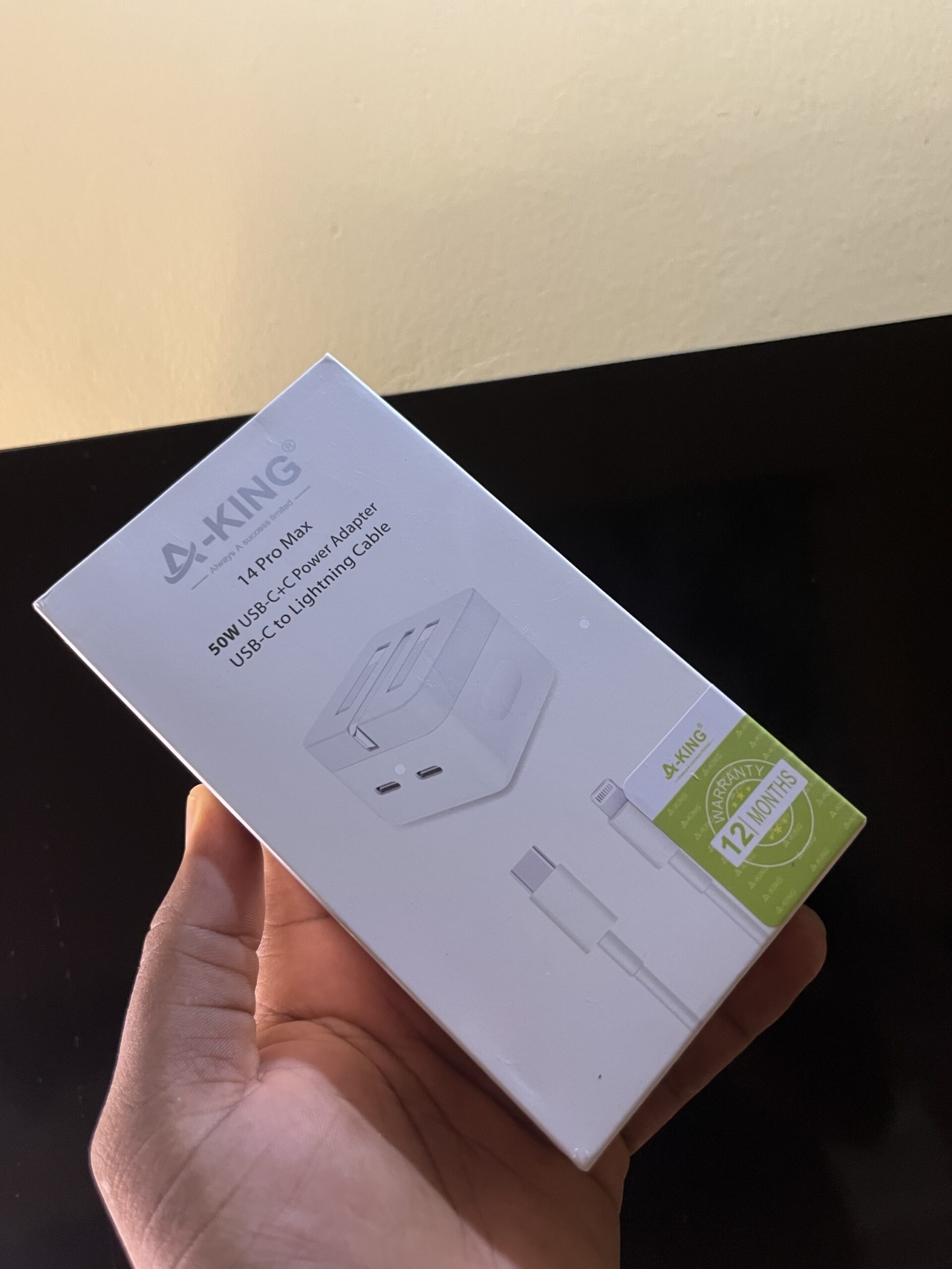 iPhone Type C to C complete charger 50W