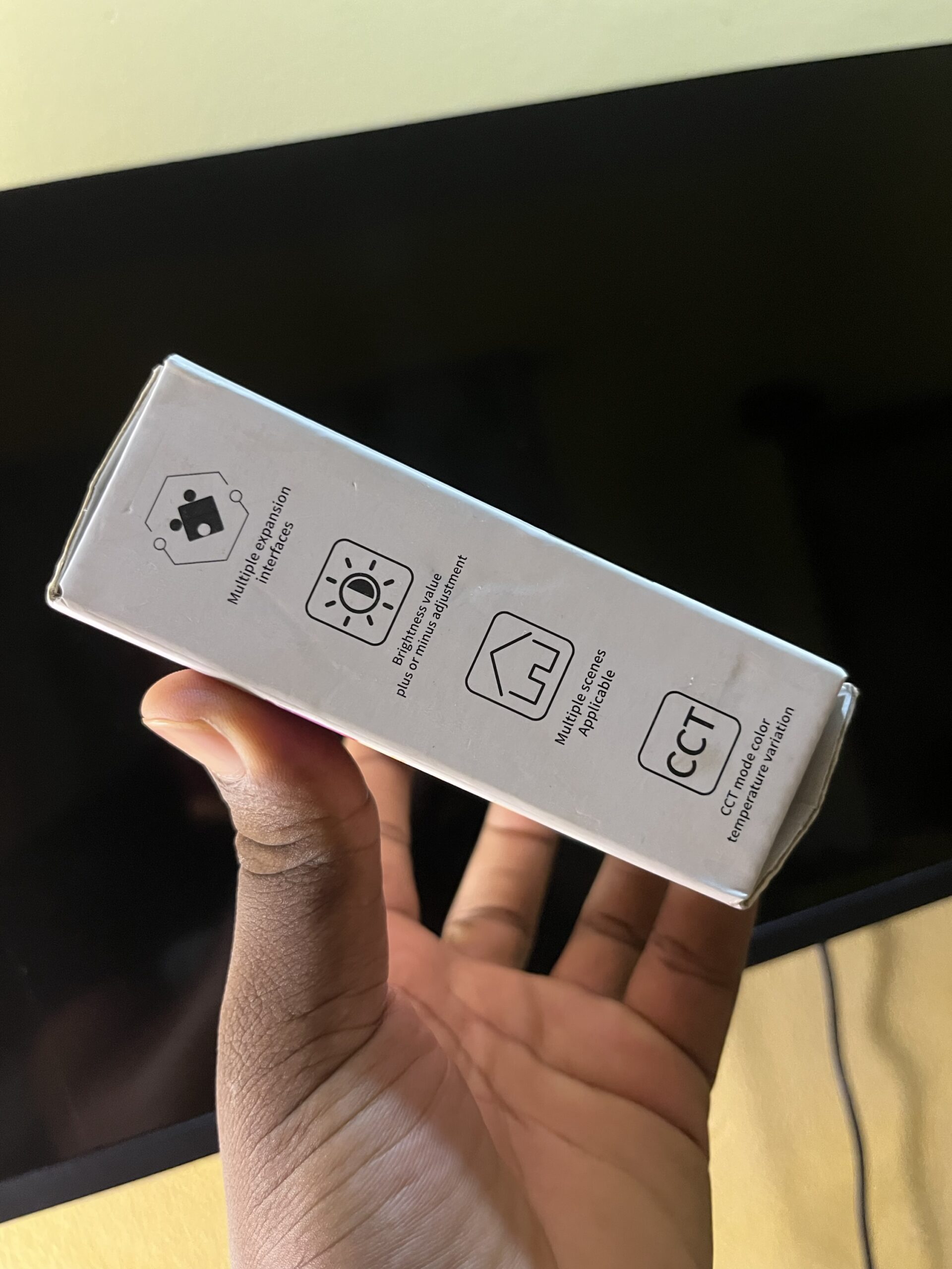 Self light for selfie sticks or tripod stand