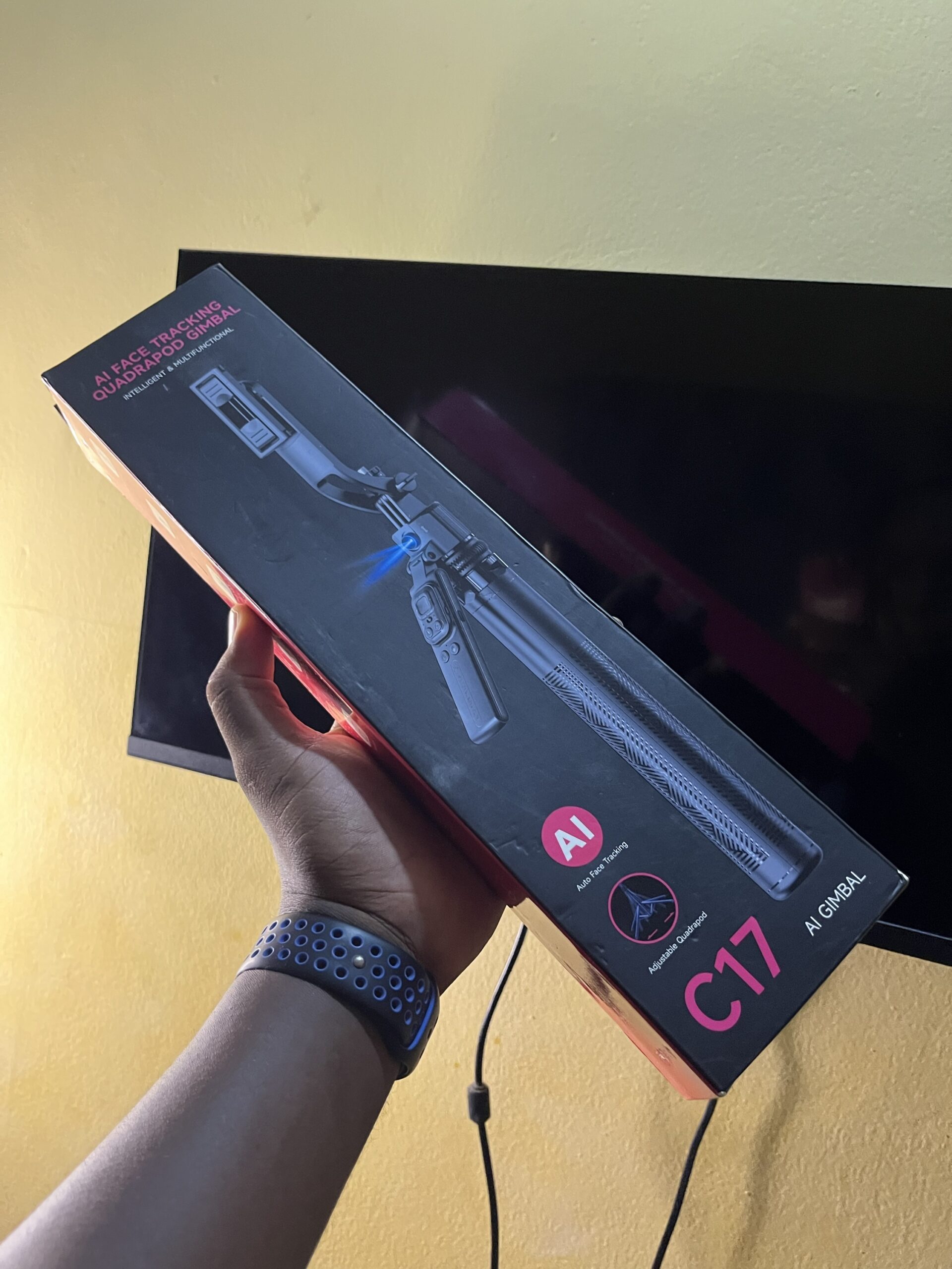 AI face tracking quadrapod gimbal - Image 3