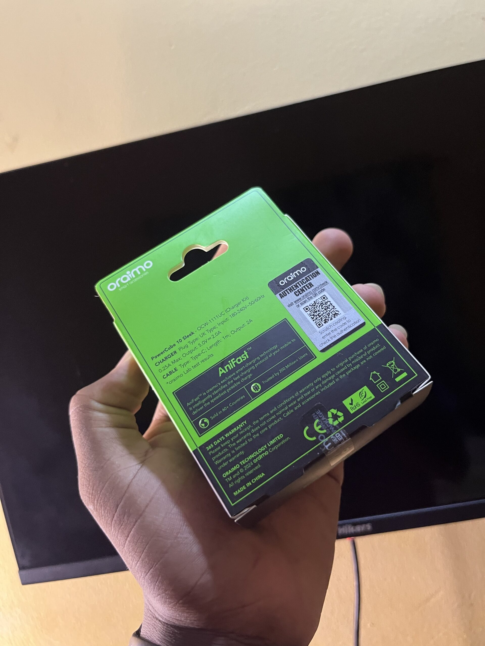 ORIAMO USB TO TYPE C complete charger - Image 3