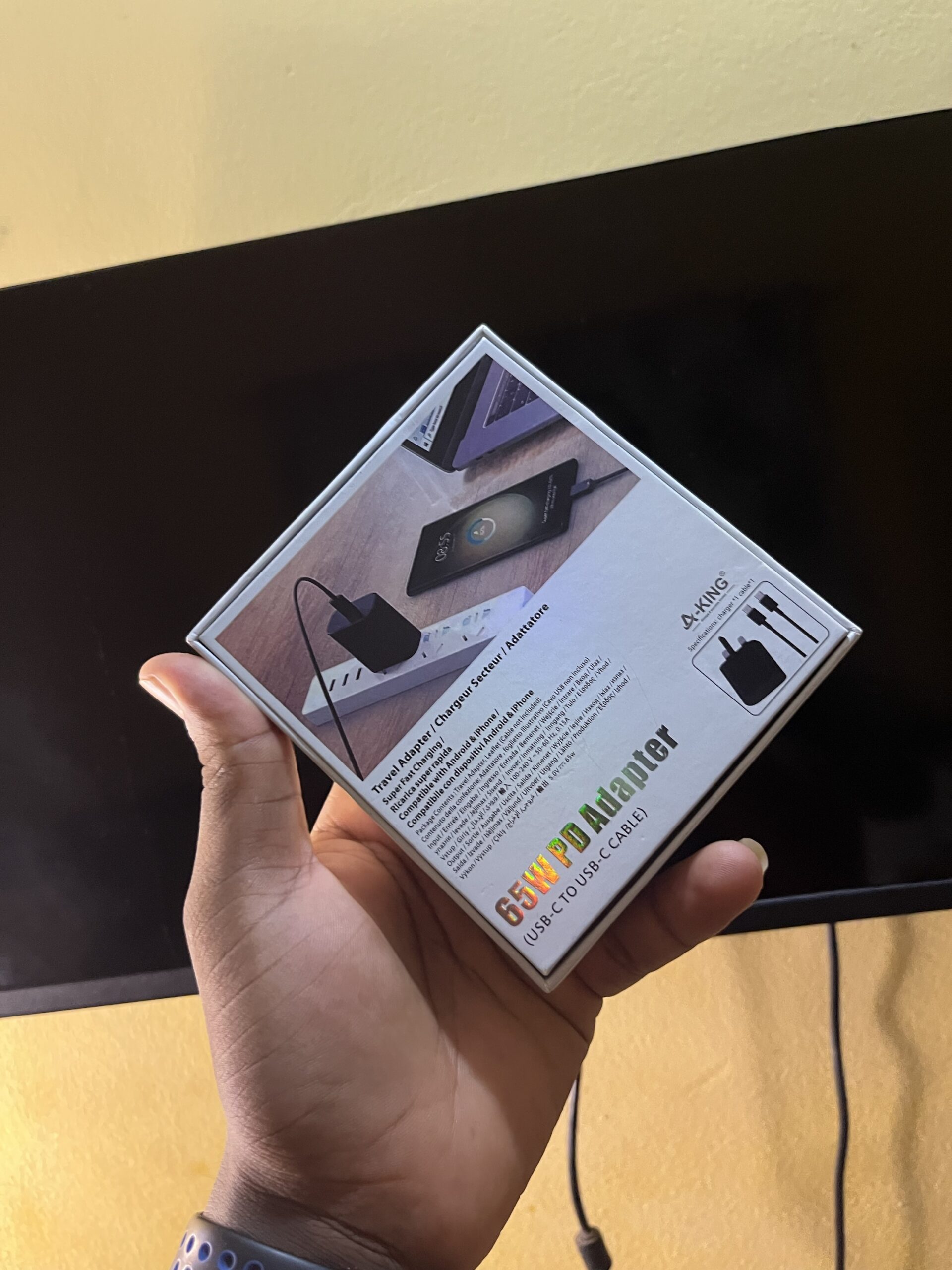 A-KING 65 PD ADAPTER (type c to c cable ) - Image 2