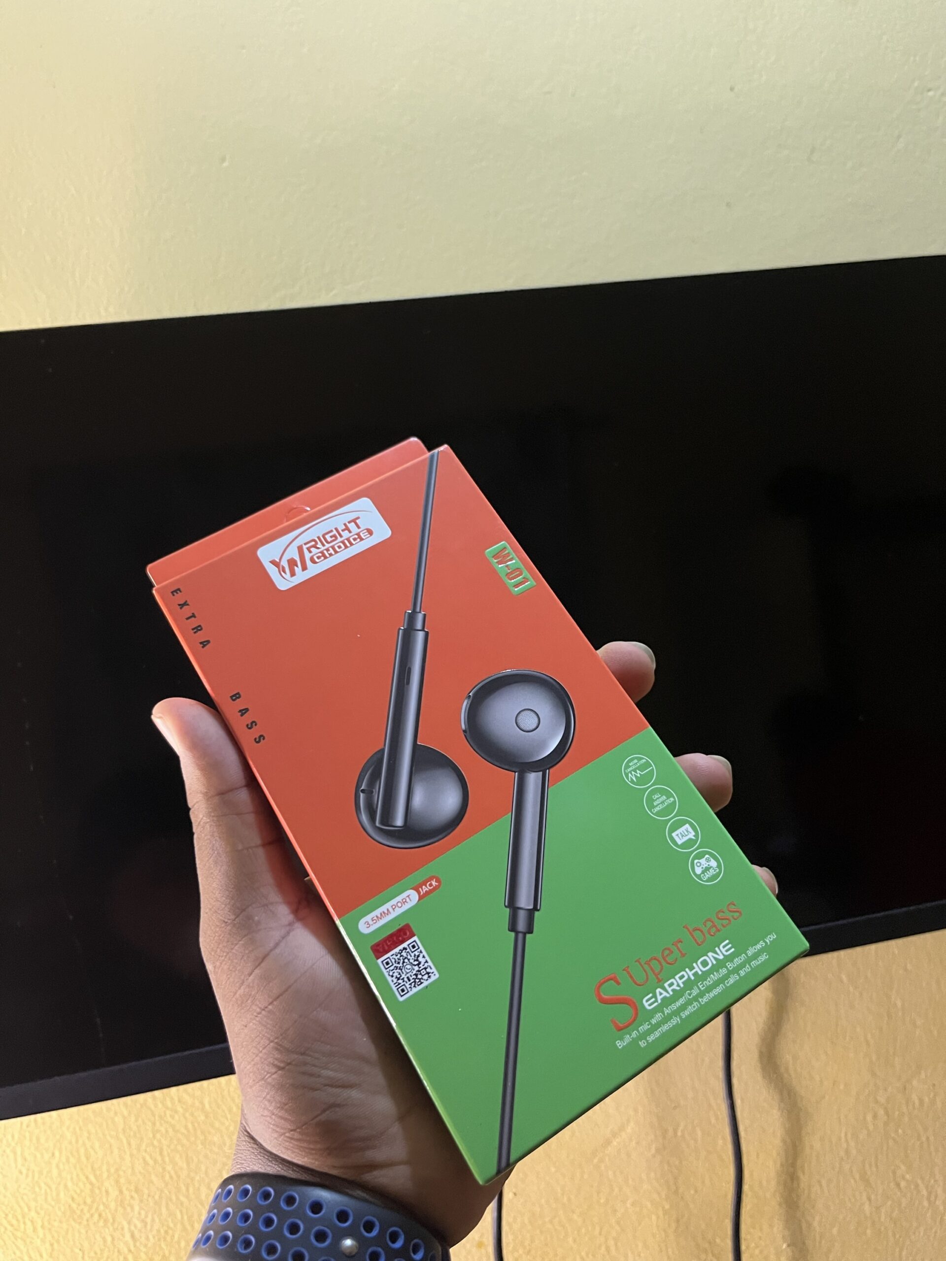 Wright Choice earphones