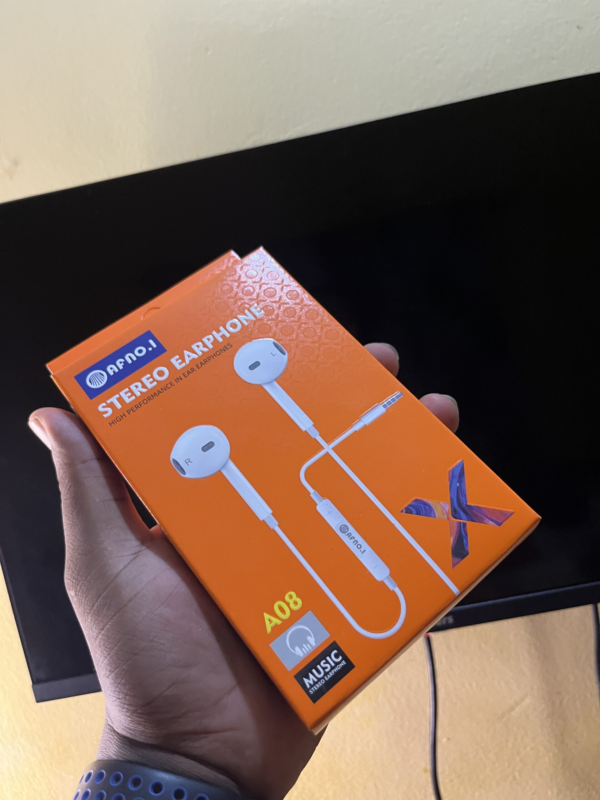 AF Number 1 stereo Bass earphones