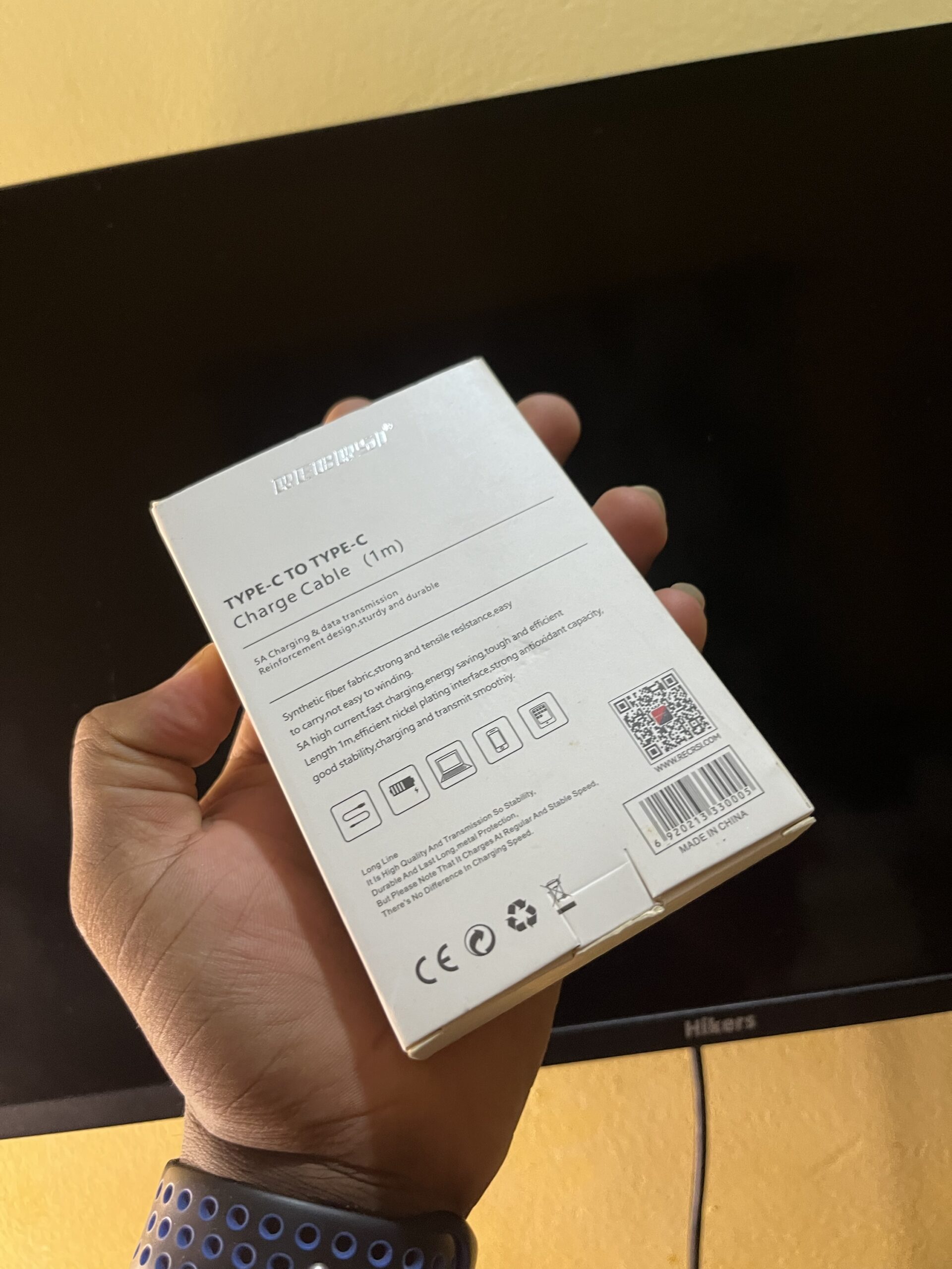 Type C to C charger cord - Image 2