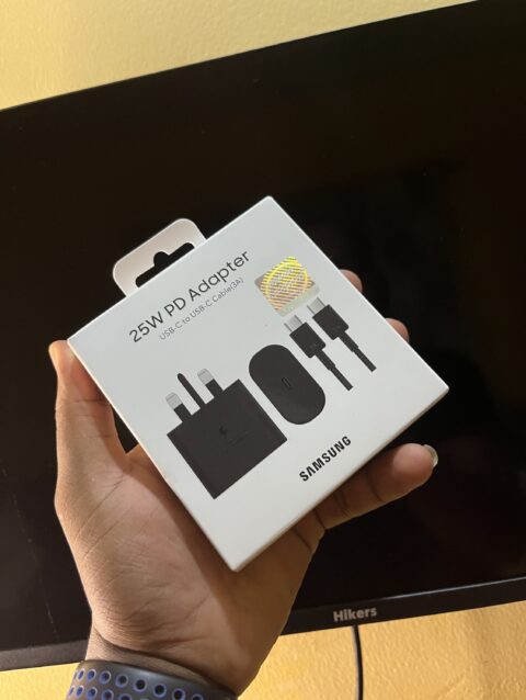 25W PD adapter Type C to C complete charger (Samsung)