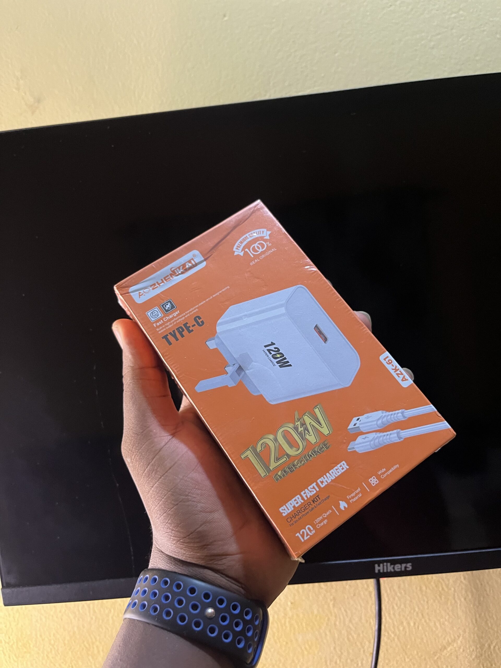 USB to type C complete charger 120 W